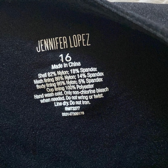 Jennifer Lopez Strapless One Piece Swimsuit - Picture 8 of 8